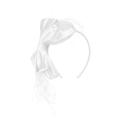 Serre-T�te Uni Satin by McBURN