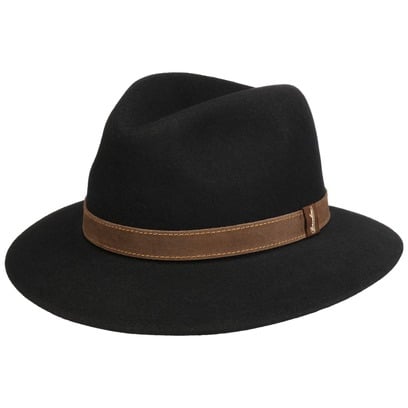 Chapeau Nero Pack Away by Borsalino