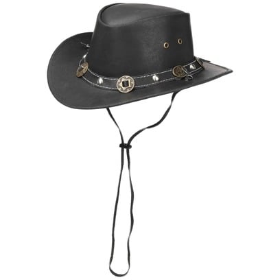 Chapeau Concho en Cuir by Scippis
