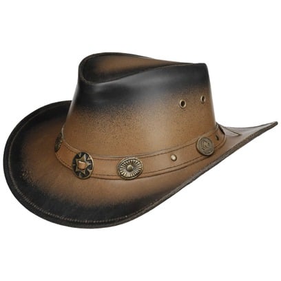 Chapeau en Cuir Tombstone by Scippis