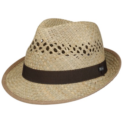 Chapeau Classic Trilby en Paille by Lipodo