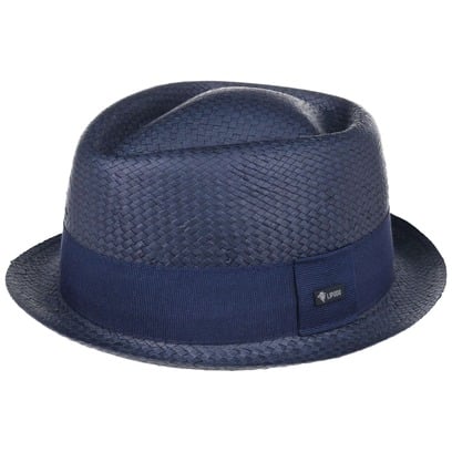 Chapeau en Paille Uni Colour Pork Pie by Lipodo