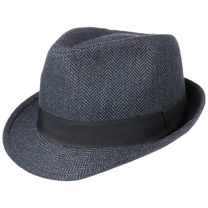 Chapeau Classic Herringbone Trilby by Lipodo