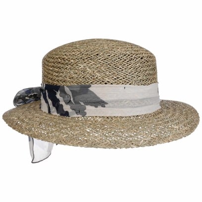 Chapeau Seagrass avec Bande en Tissu by Lierys