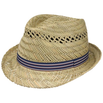 Chapeau en Paille Harvester Stripes by Lipodo