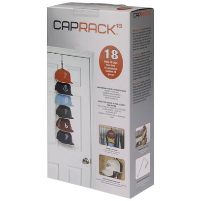 Organiseur Cap Rack pour 18 Casquettes