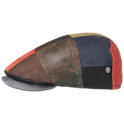 Casquette en Cuir Capri Bic Patchwork by Lierys