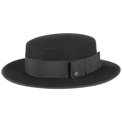 Chapeau Canotier en Feutre by Lierys