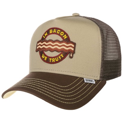 Casquette Trucker In Bacon We Trust by Djinns