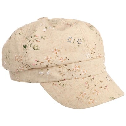Casquette Gavroche en Lin Flowers by Lipodo