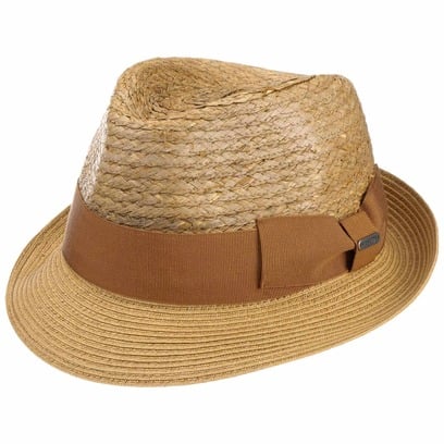Chapeau en Paille Dalona Trilby by McBURN