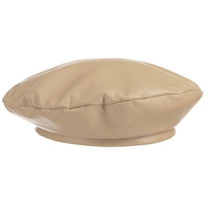 Béret Basque en Cuir pour Femme by Lierys