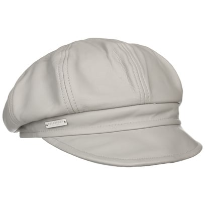 Casquette Gavroche en Cuir by Seeberger