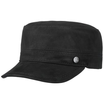 Casquette Army en Cuir Cubano by Lierys