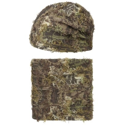 Bonnet + Écharpe Camouflage by Lodenhut Manufaktur