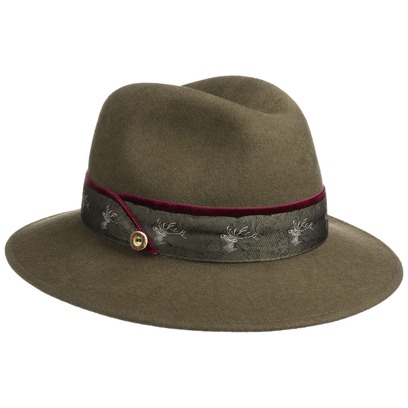 Chapeau en Feutre Deertrim by Lodenhut Manufaktur