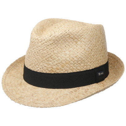 Chapeau en Paille Mantigo Trilby by Lipodo