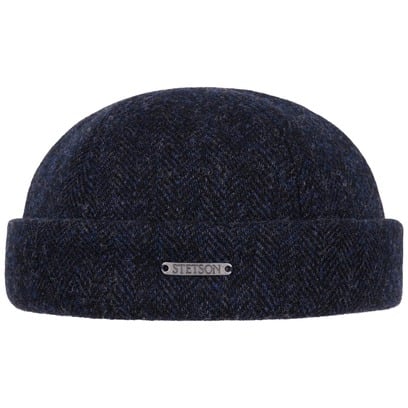 Bonnet Docker Lavoy Herringbone Wool by Stetson