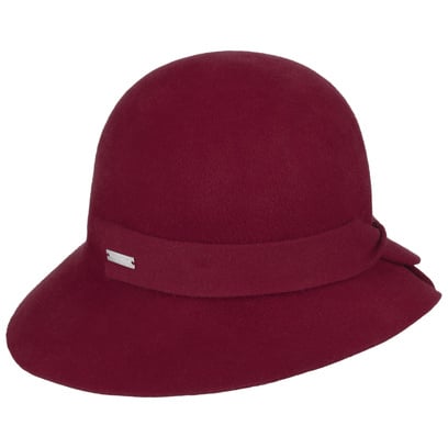 Chapeau Cloche Lindana Velours by Seeberger