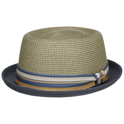 Chapeau en Paille Licano Toyo Pork Pie by Stetson