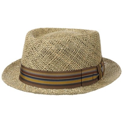 Chapeau en Paille Montappo Pork Pie by Lierys