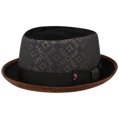 Chapeau en Tissu Daluno Pork Pie by Alfonso D�Este