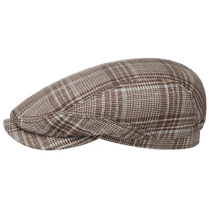 Casquette Wool Silk Check by Stetson