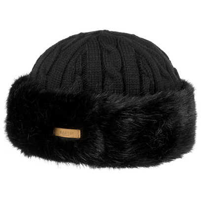 Bonnet Cable Knit Faux Fur by Barts