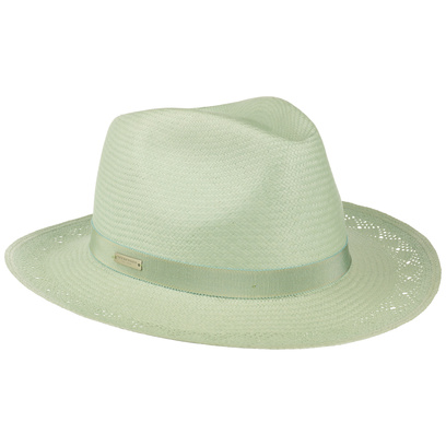 Chapeau Panama Velvoa Fedora by Seeberger
