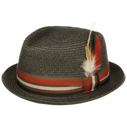 Chapeau en Paille Four-Colour Band Player