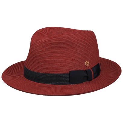 Chapeau en Paille Samuel Livorno Fedora by Mayser