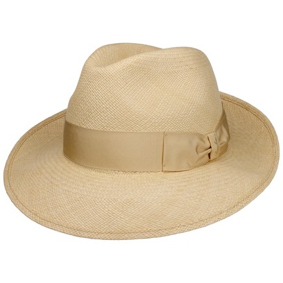 Chapeau en Paille Big Brim Fedora by Borsalino