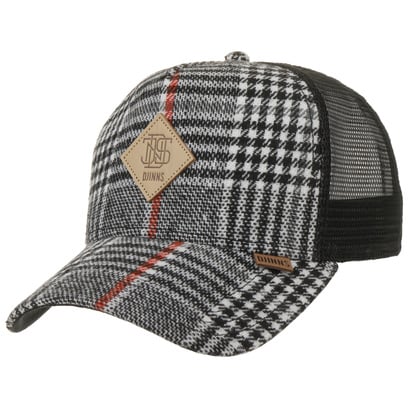 Casquette HFT Check Logo Patch Tweed by Djinns