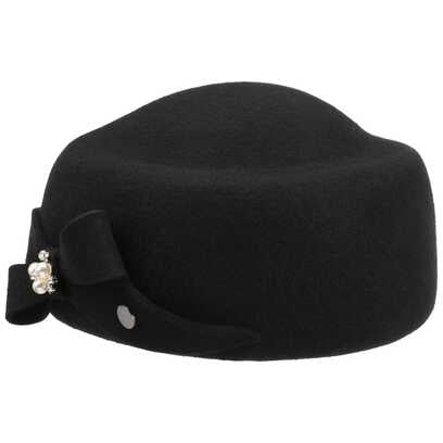 Chapeau en Laine Valija Pillbox by Lierys