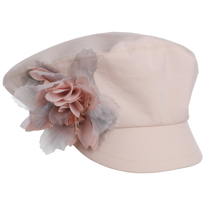 Casquette Gavroche avec Fleur Voltana by Lierys
