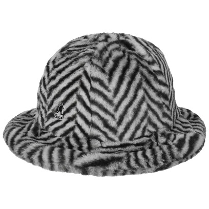 Chapeau en Tissu Faux Fur Stripe Casual by Kangol