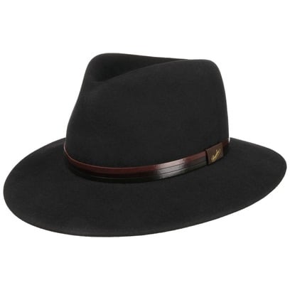 Chapeau avec Bande de Cuir Cagliero by Borsalino