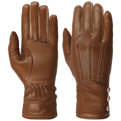 Gants en Cuir Souple Twotone by Caridei