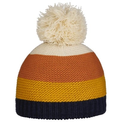 Bonnet � Pompon Four Colours