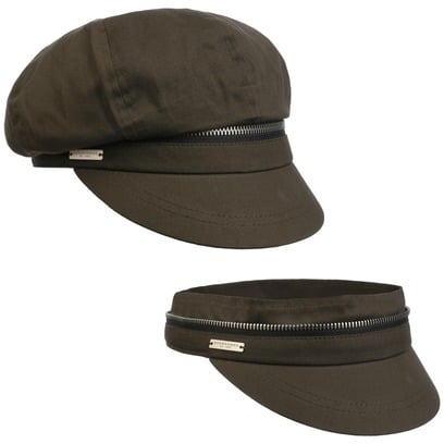 Casquette Gavroche Zip Cotton by Seeberger