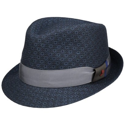 Chapeau en Tissu Salvio Trilby by Alfonso D�Este