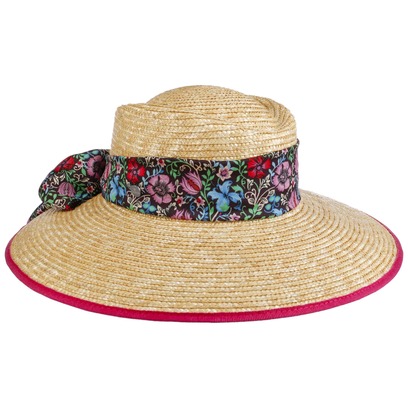Chapeau en Paille Davia Flower Band by Lierys