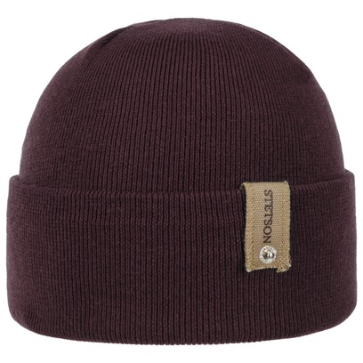 Bonnet � Revers Organic Cotton Merino by Stetson