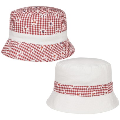 Chapeau Réversible Cotton Check Bucket by McBURN