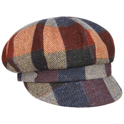 Casquette Coloured Herringbone Checks by Lierys