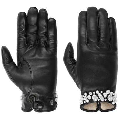 Gants en Cuir Chambery Pearls by Roeckl