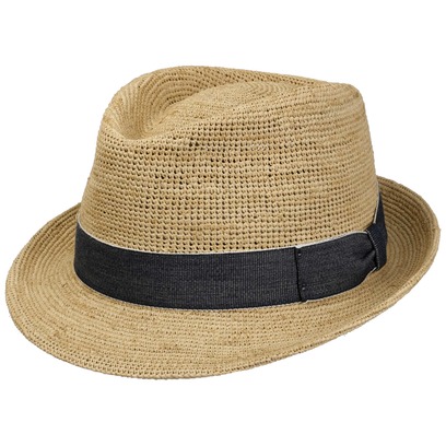Chapeau de Raphia New Crochet Trilby by Lierys