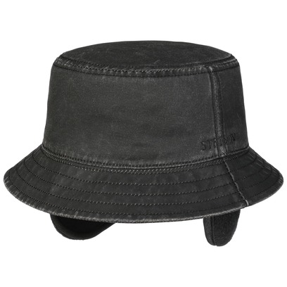 Chapeau Bob en Tissu avec Oreillettes by Stetson