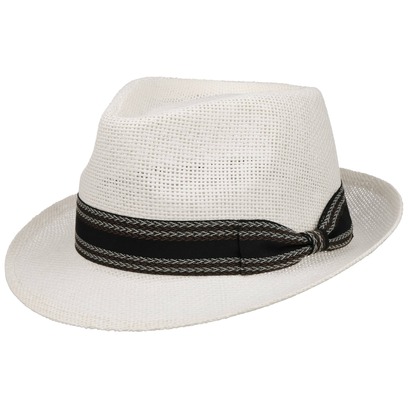 Chapeau en Paille Montreal Trilby by Lipodo
