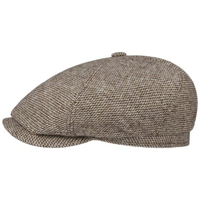 Casquette Plate 6 Panel Undyed Wool by Stetson